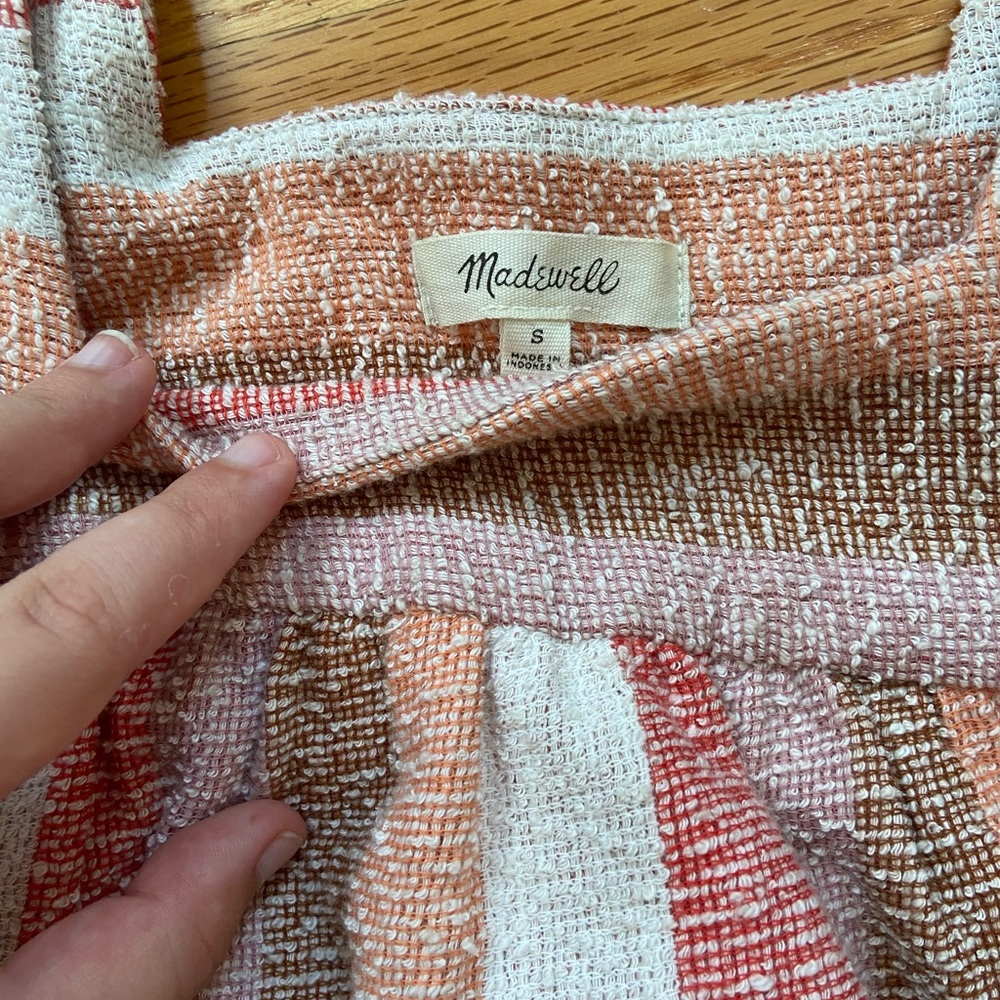 Madewell Texture & Thread Butterfly Top small - Picture 3 of 3